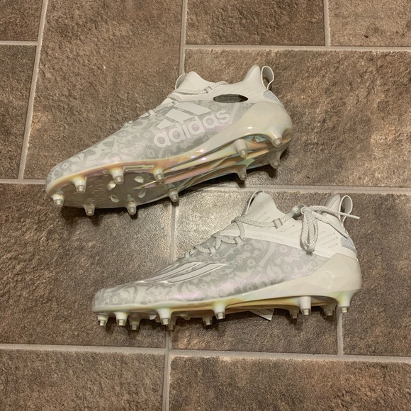 grey football cleats